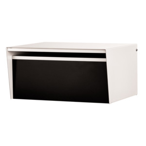 Metro: Metro Back Opening Letterbox / Mailbox - Silver Pearl