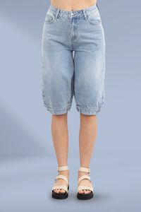 Moss Pedal Pusher Denim Blue