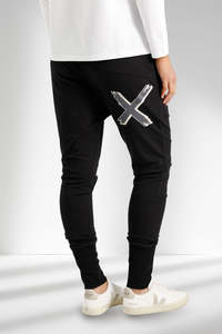 Homelee Winter Apartment Pants Black with Shadow X