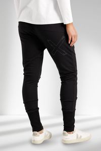 Homelee Winter Apartment Pants Black with Black X Outline