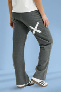 Homelee Avenue Pants Charcoal White X
