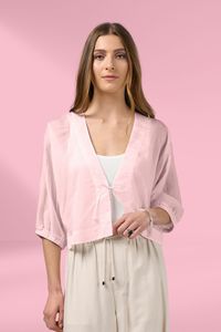 Madly Sweetly: Madly Sweetly Veil Jacket Pink Sorbet