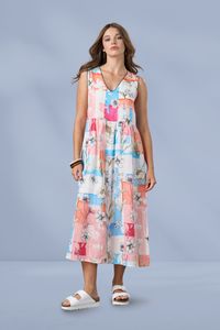 Madly Sweetly: Madly Sweetly Melody Midi Dress Pink Multi