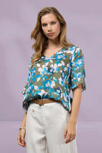 Madly Sweetly: Madly Sweetly Haiku Top Multi