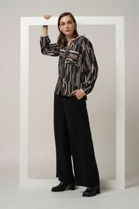 Madly Sweetly: Madly Sweetly Freefall Top Black Multi