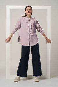 Madly Sweetly: Madly Sweetly Flume Shirt Mauve Pink