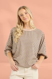 Et Alia: Et Alia Aroha Top Sunset Check