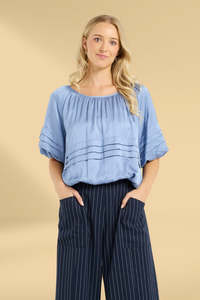 Et Alia: Et Alia Sophie Top Cornflower