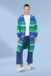 Haven Yuma Cardigan Blue Oasis