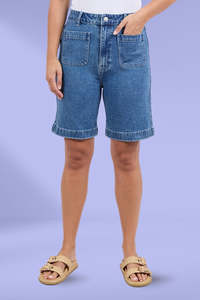 Foxwood Sarah Shorts Mid Blue