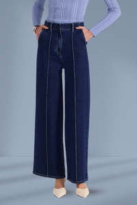 Staple the Label Lennox High Waist Jeans Indigo