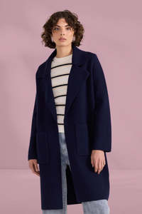 Staple The Label: Staple the Label Hunter Coatigan Navy