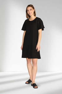 Knewe Eclipse Dress Black Texture