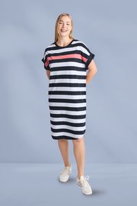 Best Sellers: Elm Mckinley Dress Black and White Stripe
