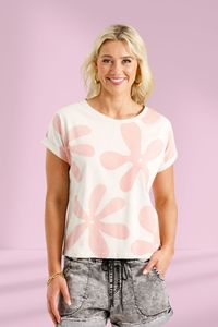 Homelee Jackie Tee Blossom Daisies