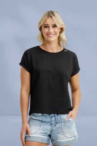 Home Lee Tees: Homelee Jackie Tee Black