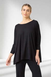 Eb And Ive: Eb and Ive Studio Jersey Top Ebony