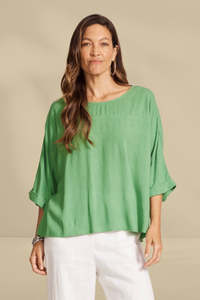 Eb and Ive Alesia Relaxed Top Jade