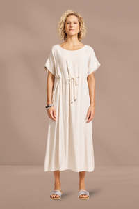 Eb And Ive: Eb and Ive Alesia Rope Tie Dress Tusk