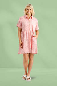 Light Summer: Homelee Lolo Dress Pink Blooms