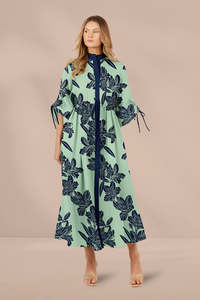 PRE-ORDER Fate and Becker Dominica Dress Mint Navy