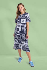 Light Summer: Elm Chin Chin Dress All Over Yardage Print