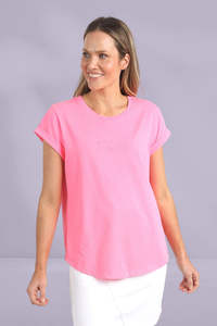 Cool Summer: Foxwood Signature Tee Neon Rose