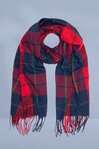 Antler Wallace Plaid Scarf