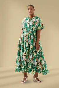 Isle of Mine Aurora Pleat Maxi Paisley