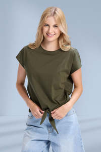 Warm Spring: Stella and Gemma Top Knot Top Army