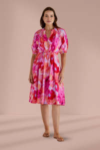 Clear Spring: Betty Basics Emery Dress Floral Abstract