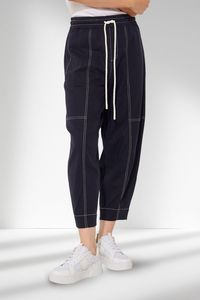 Deep Winter: PRE-ORDER Marco Polo Comfort Linen Jogger Pants Ink