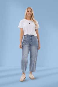 Mi Moso Barrell Jeans Light Blue Wash