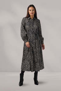 Deep Autumn: Stella and Gemma Rebecca Dress Leopard