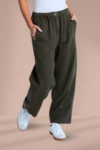 Stella and Gemma Jamie Barrel Pants Moss