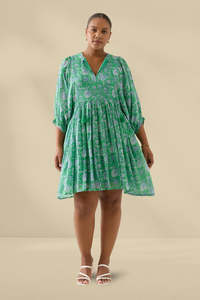 Isle of Mine Wilma Dress Green