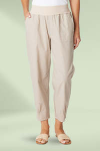 Cordelia St Linen Comfort Pants Sand