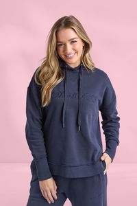 Soft Autumn: Foxwood Simplified Hoodie Navy