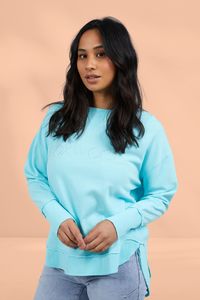 Light Spring: Foxwood Simplified Crew Light Blue