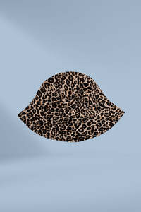 Playful: Antler Bucket Hat Cheetah
