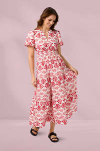Stella and Gemma Vittoria Dress Sorbet in Sicily Print
