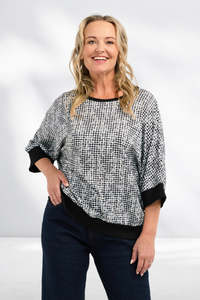 Seduce Florence Top Floral Check