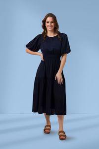 Stella and Gemma Sabrina Dress Navy