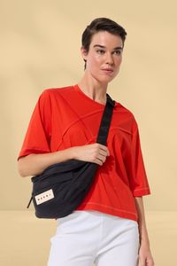 Career: Marco Polo Pinstitch Tee Imperial Red