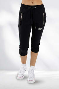 Federation Cut Trackies Sketch Black White