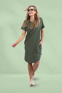 Lounge: Foxwood Bay Dress Khaki