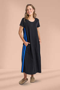 Most Loved: Foxwood Recovery Dress Black Blue