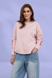 Moss Bianca Sweat Tee Pink