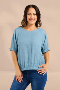 Zafina Ella Top Blue