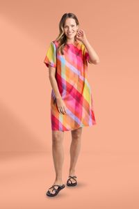 Best Sellers: Elm Rena Dress Striped Print